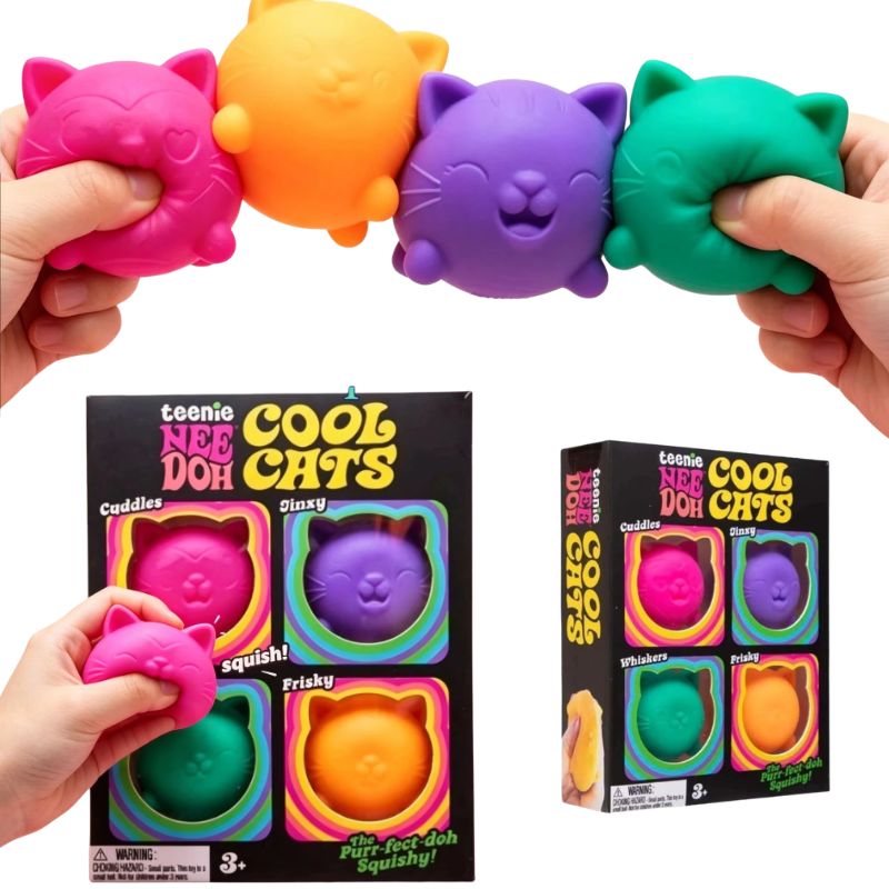 Набор из 4 мини-игрушек Needoh – обзор и цена Party Games For Adults And Kids